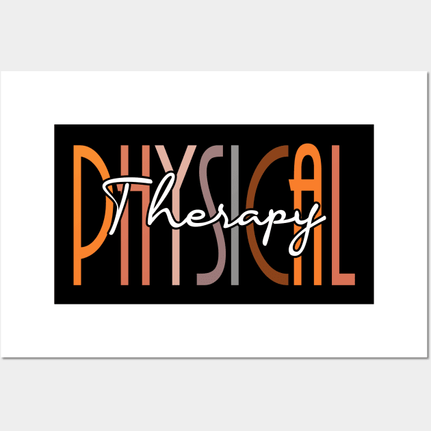 Physical Therapy Funny Physical Therapist Wall Art by Wakzs3Arts